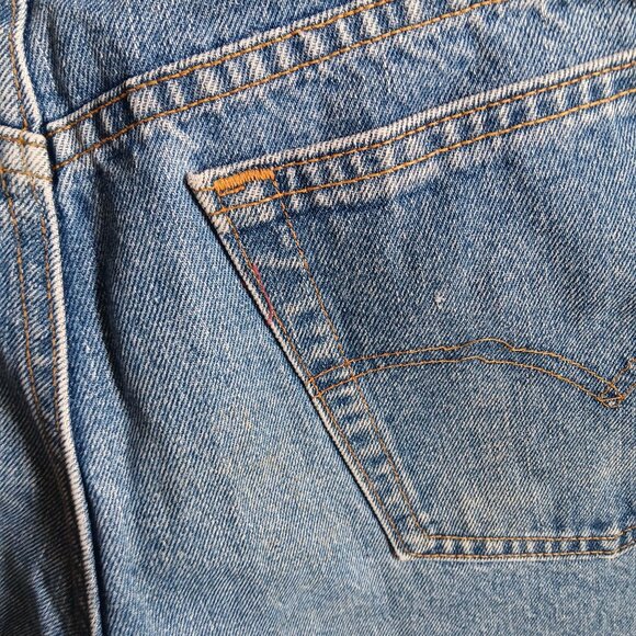 38x30 Vintage Mens Levi's 550 Jeans 1990's Relic Relaxed Fit Denim USA - Picture 6 of 10